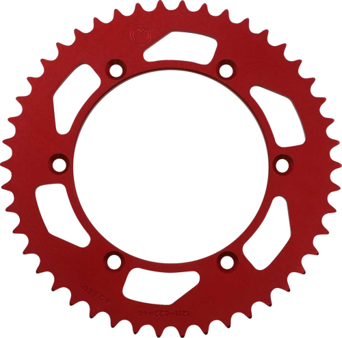 Moose Racing - Moose Racing Aluminum Rear Sprocket - 46T - 1211-822-46-13