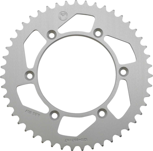 Moose Racing - Moose Racing Aluminum Rear Sprocket - 47T - 1211-897-47-11