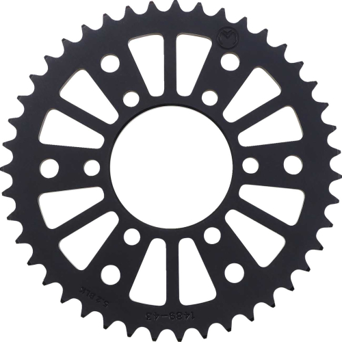 Moose Racing - Moose Racing Aluminum Rear Sprocket - 43T - 1211-1489-43-10