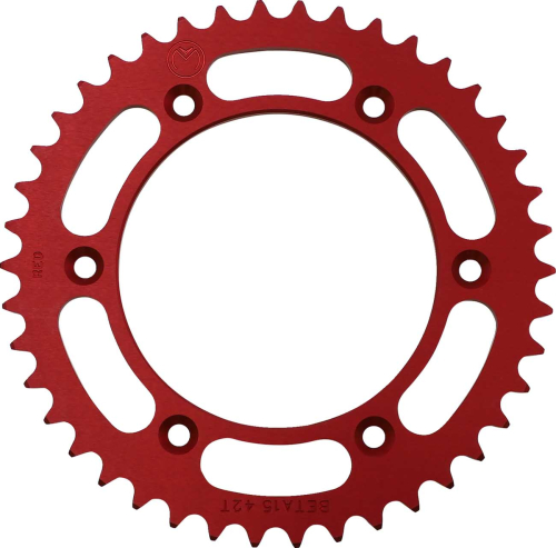 Moose Racing - Moose Racing Aluminum Rear Sprocket - 42T - 1211-BET-42-13