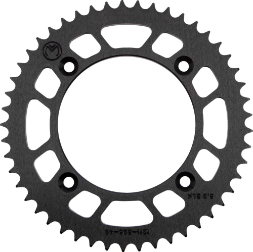 Moose Racing - Moose Racing Aluminum Rear Sprocket - 49T - 1211-895-49-10