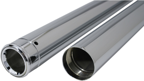 Custom Cycle - Custom Cycle 49mm Show Chrome Fork Tubes - 22.875in. - 710022