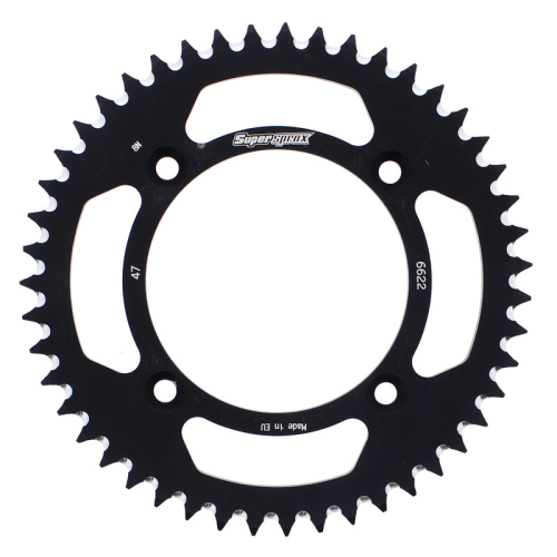 Supersprox - Supersprox Aluminum Rear Sprocket - 48T - RAL-6622-48-BLK