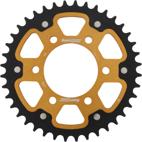 Supersprox - Supersprox Stealth Rear Sprocket - 40T - RST-478-40-GLD