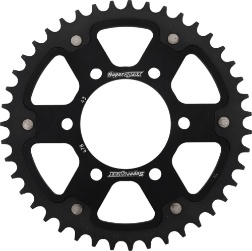 Supersprox - Supersprox Stealth Rear Sprocket - 43T - RST-478-43-BLK