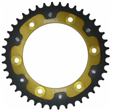 Supersprox - Supersprox Stealth Rear Sprocket - 45T - RST-479-45-GLD