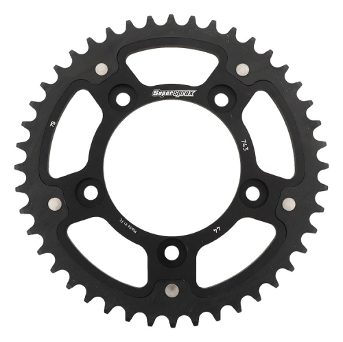 Supersprox - Supersprox Stealth Rear Sprocket - 44T - RST-743-44-BLK