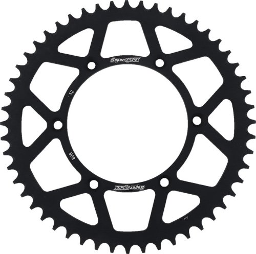 Supersprox - Supersprox Aluminum Rear Sprocket - 52T - RAL-808-52-BLK