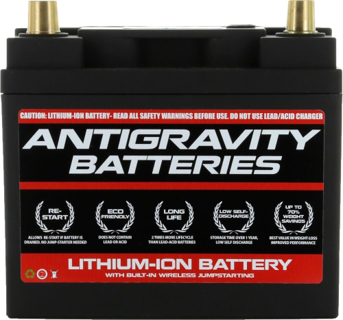 Antigravity Batteries - Antigravity Batteries Lithium UTV/Car Battery - Group 26 - 16 Ah - AG-26-16-RS
