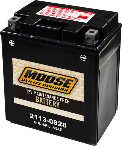 Moose Utility - Moose Utility Factory-Activated AGM Maintenance-Free Battery - YTX14AH-BS - 2113-0828