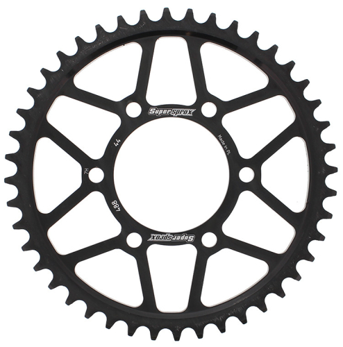 Supersprox - Supersprox Steel Rear Sprocket - 44T - RFE-488-44-BLK