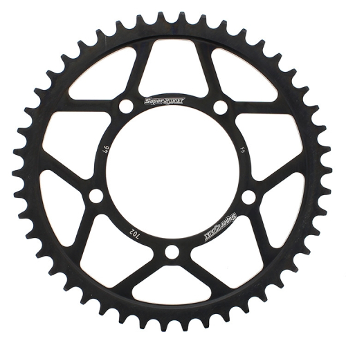 Supersprox - Supersprox Steel Rear Sprocket - 46T - RFE-702-46-BLK