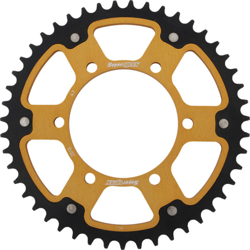 Supersprox - Supersprox Stealth Rear Sprocket - 47T - RST-2013-47-GLD