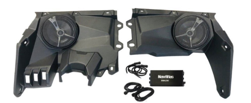 NavAtlas - NavAtlas Can Am X3 6.5in. Upper Dash Speakers - NX365PK