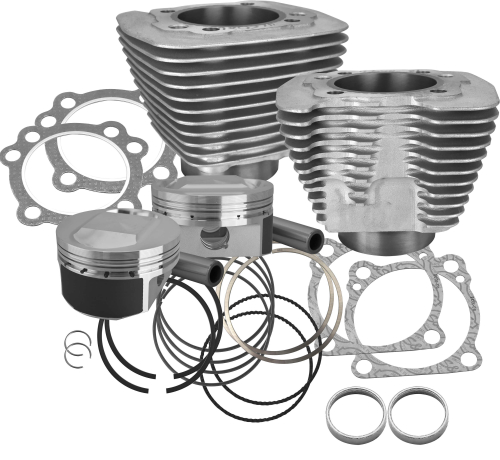 S&S Cycle - S&S Cycle 1250CC Conversion Kit - 11.2:1 Compression - Silver - 910-0690