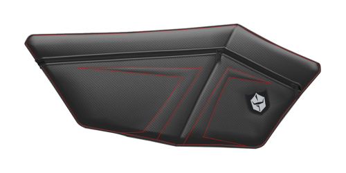 Pro Armor - Pro Armor Pro Armor RZR Pro Door Knee Pads with Storage - Red - P199Y322RD