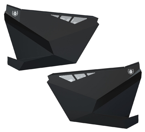 Pro Armor - Pro Armor Suicide Doors without Cut Outs - Black - P199D003BL