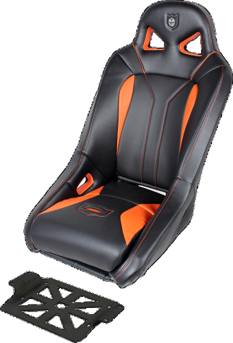 Pro Armor - Pro Armor G-2 Suspension Seat - Black/Orange - CA162S190OR