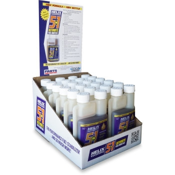 Helix Racing Products - Helix Racing Products 5-in-1 Fuel Treatment whit P.O.P Display - 12 pk/ 8oz. bottles - 911-1212-DC