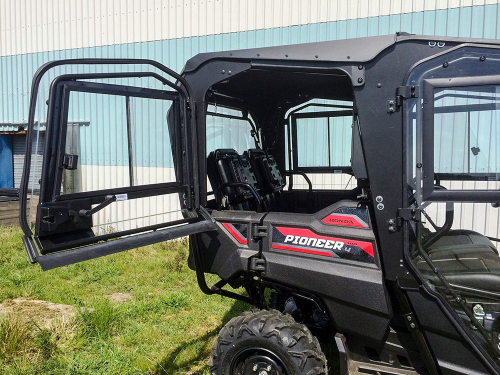 Open Trail - Open Trail UTV Cab Rear Roof, Back Pane, Rear Doors for Crew Model - 2465