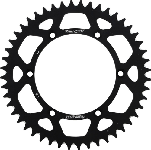 Supersprox - Supersprox Aluminum Rear Sprocket - 48T - RAL-460-48-BLK