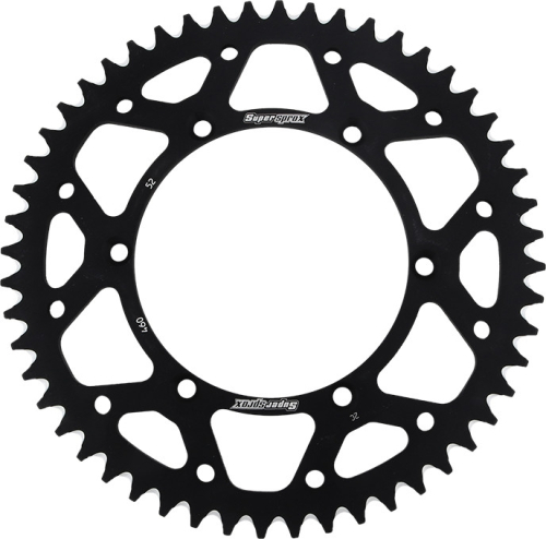 Supersprox - Supersprox Aluminum Rear Sprocket - 52T - RAL-460-52-BLK