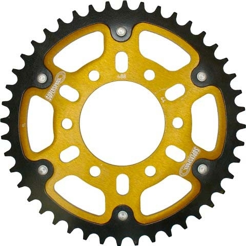 Supersprox - Supersprox Stealth Rear Sprocket - 46T - RST-488-46-GLD