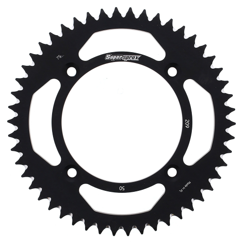 Supersprox - Supersprox Aluminum Rear Sprocket - 50T - RAL-209-50-BLK