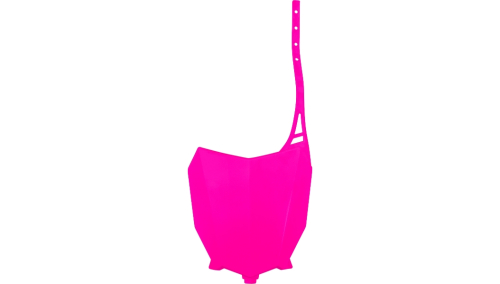 UFO Plastics - UFO Plastics Front Number Plate - Florescent Pink - HO05602-P