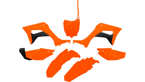 UFO Plastics - UFO Plastics Complete Body Kit - Neon Orange - HOKIT124-FFLU