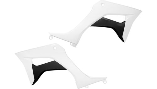 UFO Plastics - UFO Plastics Radiator Shroud - White - HO05600-041