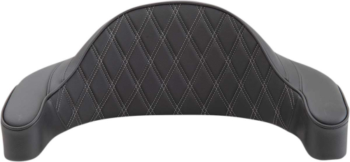 Drag Specialties - Drag Specialties Tour Box Pad - Double diamond - Silver Stitch - 0822-0436