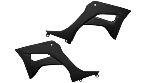 UFO Plastics - UFO Plastics Radiator Shroud - Black - HO05600-001