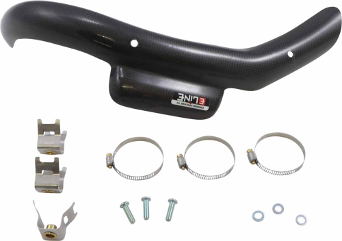 Moose Racing - Moose Racing Pipe Guard By E Line for 2-Stroke - Stock - 1861-1582
