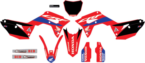 DCOR - DCOR HRC Honda Complete Graphic Kit - Black - 20-10-611