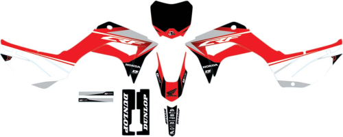 DCOR - DCOR COR 9 Honda Complete Graphics Kit - Black - 20-10-110