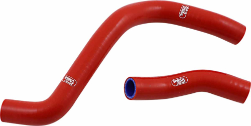 Moose Racing - Moose Racing Race Fit Radiator Hose Kit without Clamps - Red - HON-69-RD