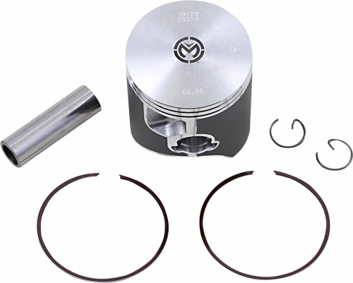 Moose Racing - Moose Racing Cast Aluminum Piston Kit - Standard Bore 66.36mm - MSE24384B