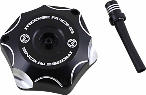 Moose Racing - Moose Racing Colored Gas Caps - Aluminum - Red - T03-5114B