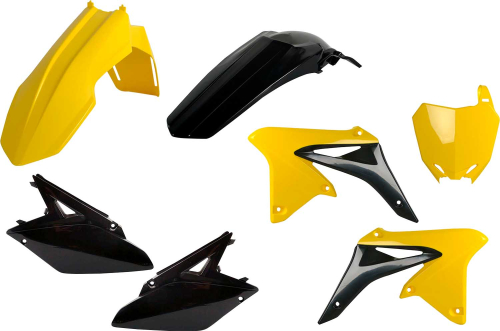 Polisport - Polisport Plastic Kit - Yellow/Black - 90838