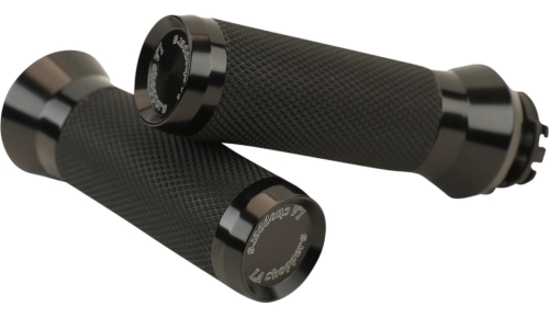 LA Choppers - LA Choppers Grips - TBW - Black Anodized - LA-7492-00B