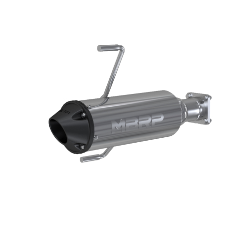 MBRP - MBRP Power Tech 4 Slip-On - Stainless Steel - AT-9301PT