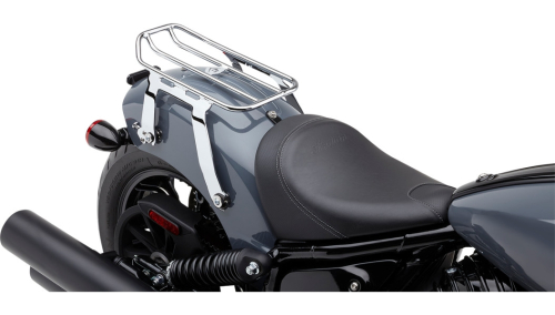 Cobra - Cobra Solo Luggage Rack - Chrome - 502-2512