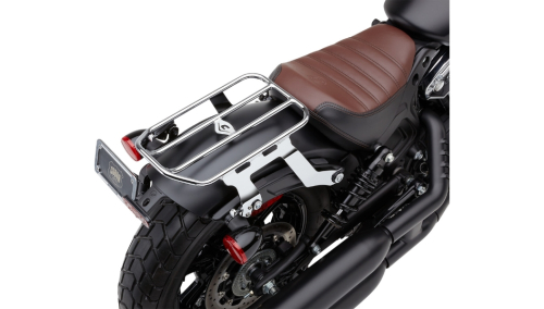 Cobra - Cobra Solo Luggage Rack - Chrome - 502-2515