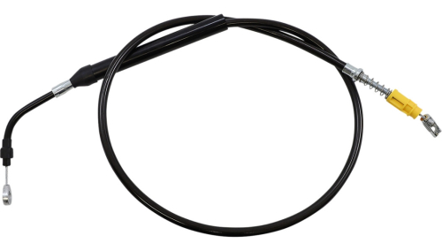 LA Choppers - LA Choppers Clutch Line - Midnight Braided with 12-14in. Ape Hangers - LA-8056C13M