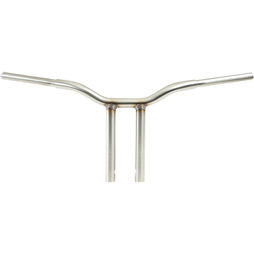 LA Choppers - LA Choppers 1-1/4in. Straight Risers for Welded Kage Fighter T-Bars - Stainless Steel - LA-7337-14SS