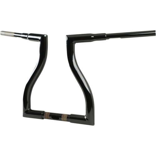 LA Choppers - LA Choppers 1-1/2in. Thresher Handlebar - Gloss Black - LA-7317-14B