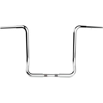 LA Choppers - LA Choppers 1-1/4 in. Twin Round Handlebars - Chrome - LA-7325-16C