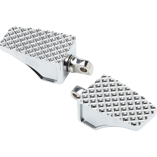 LA Choppers - LA Choppers Driver Mount County Footpegs - Chrome - LA-P100-01C