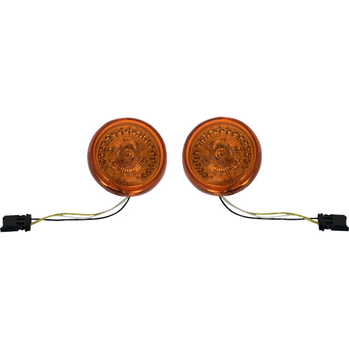 Custom Dynamics - Custom Dynamics ProBeam Front Halo Turn Signals - PB-AA-JAE-A